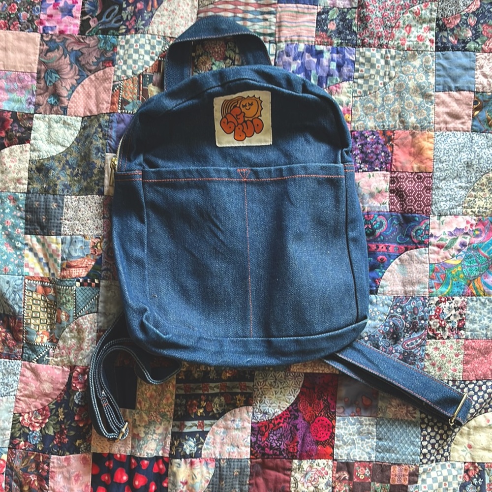 Big bud press mini backpack in denim